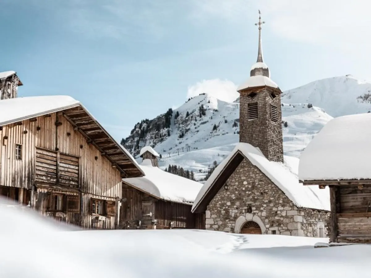 Studio Cosy Avec Balcon Au Grand-Bornand, Animaux Admis, Parking Prive - Fr-1-467-75 Ле-Гран-Борнан